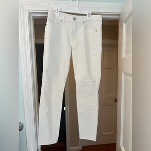 White Loft Skinny Jeans